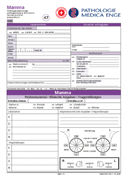 Mamma Auftragsformular